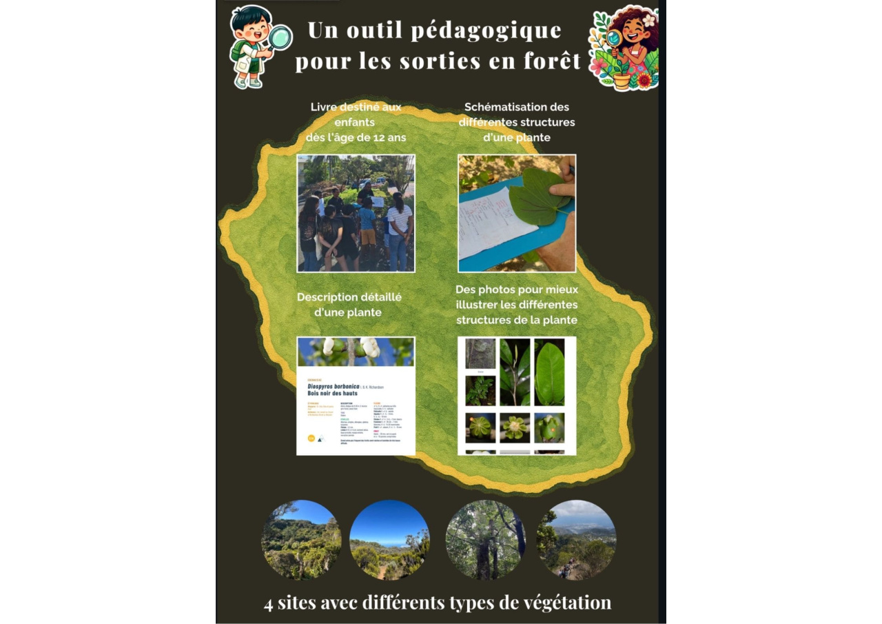 Image d'illustration pour : Les petits botanistes de La Réunion,  explorateurs de la flore