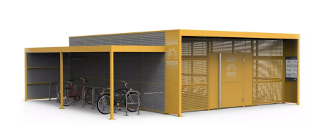 Image d'illustration pour : Stationnement sécurisé des vélos au collège Emile Hugot  pour favoriser la mobilité douce