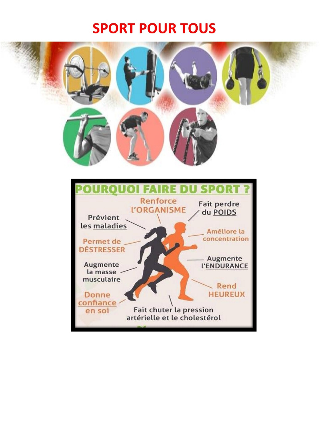 Image d'illustration pour : Sport pour  Tous