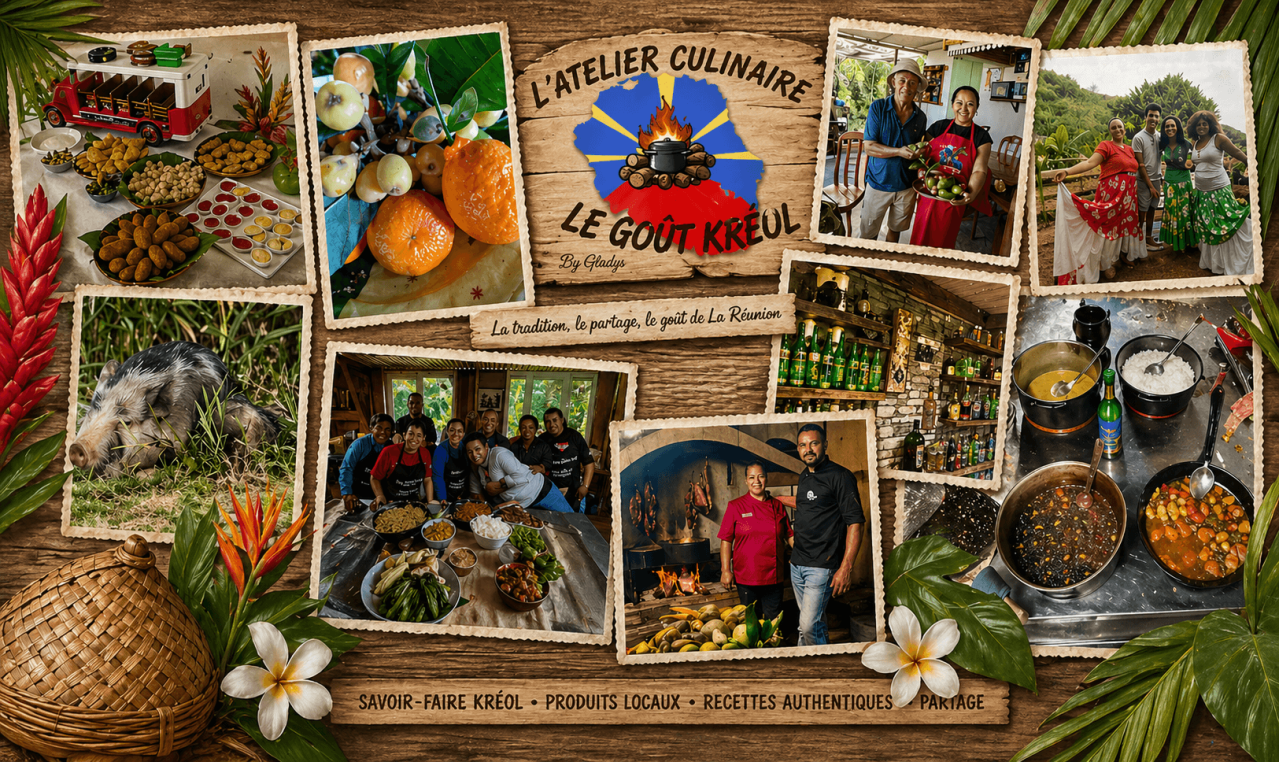 Image d'illustration pour : Mémoires  et saveurs de la culture créole de la Réunion
