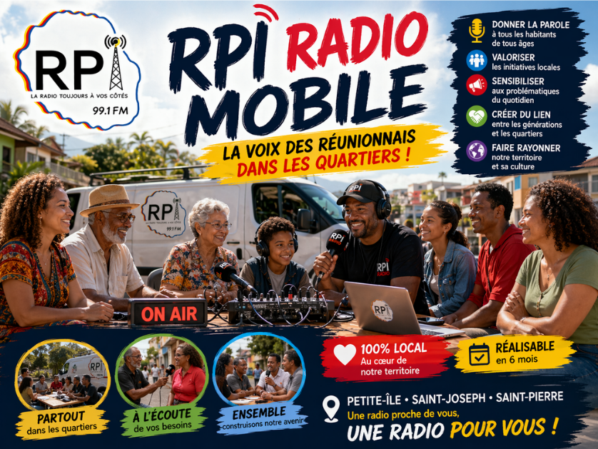 Image d'illustration pour : RPI Radio Mobile : la voix des Réunionnais dans les quartiers