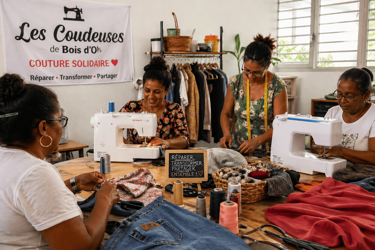 Image d'illustration pour : Du pep's dans nos vie - Couture solidaire