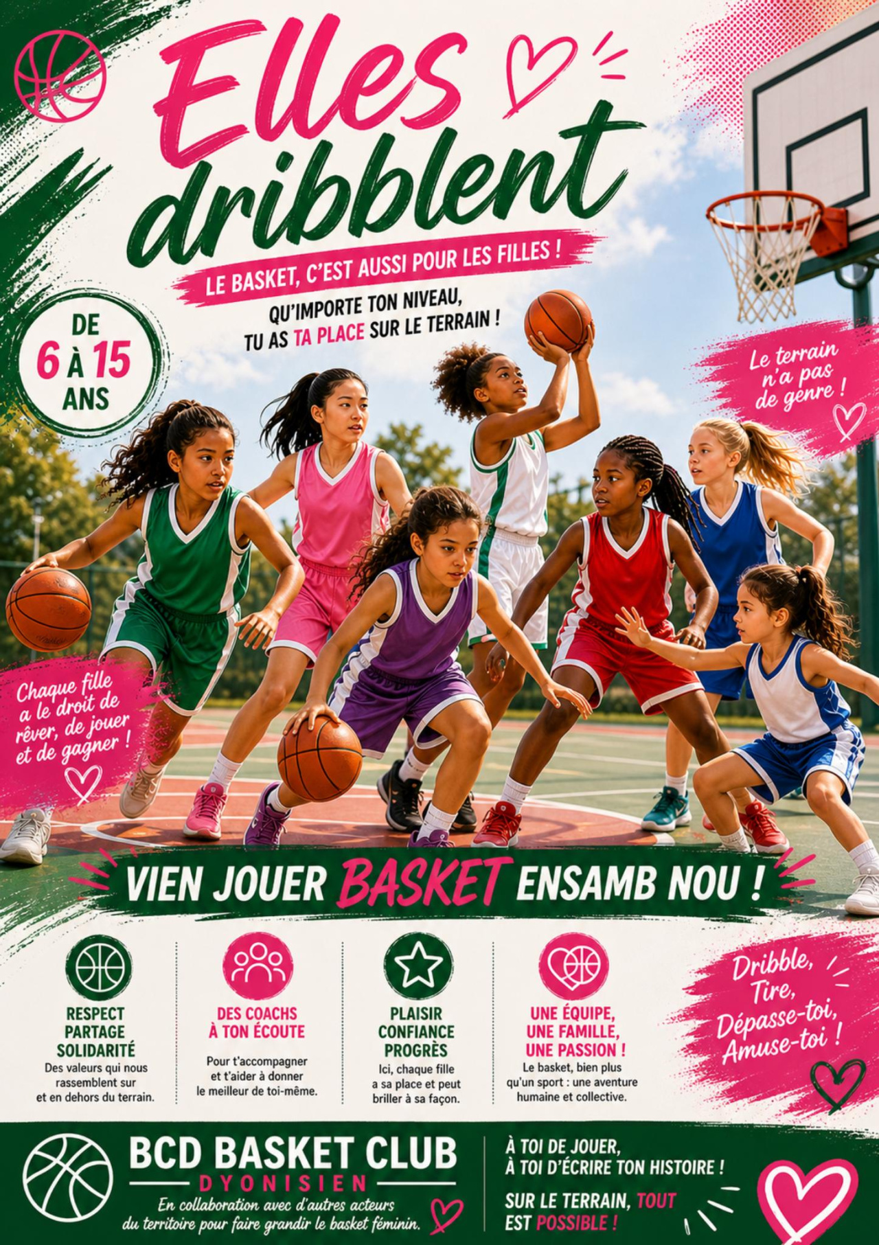 Image d'illustration pour : Elles dribblent