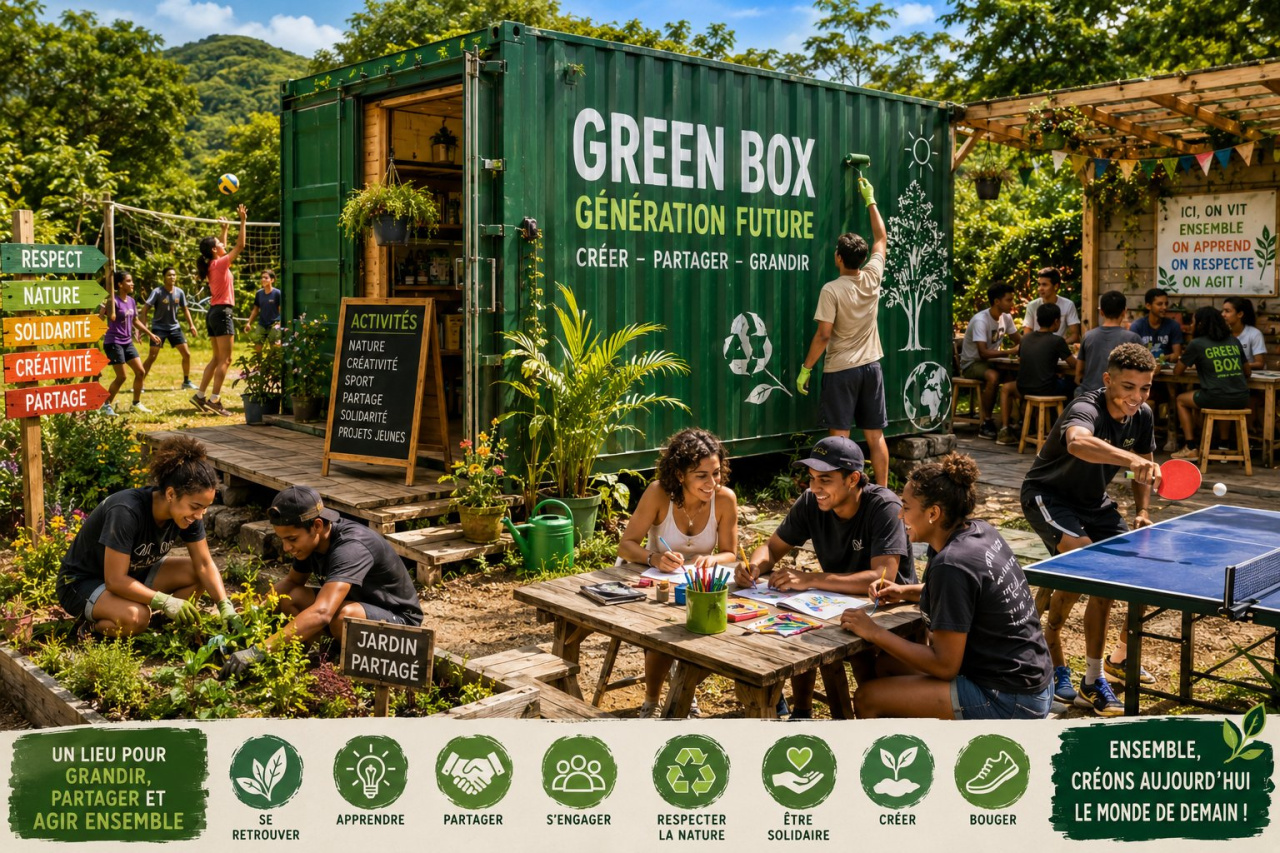 Image d'illustration pour : Green Box Génération Future projet jeunesse, nature et vivre ensemble en milieu rural