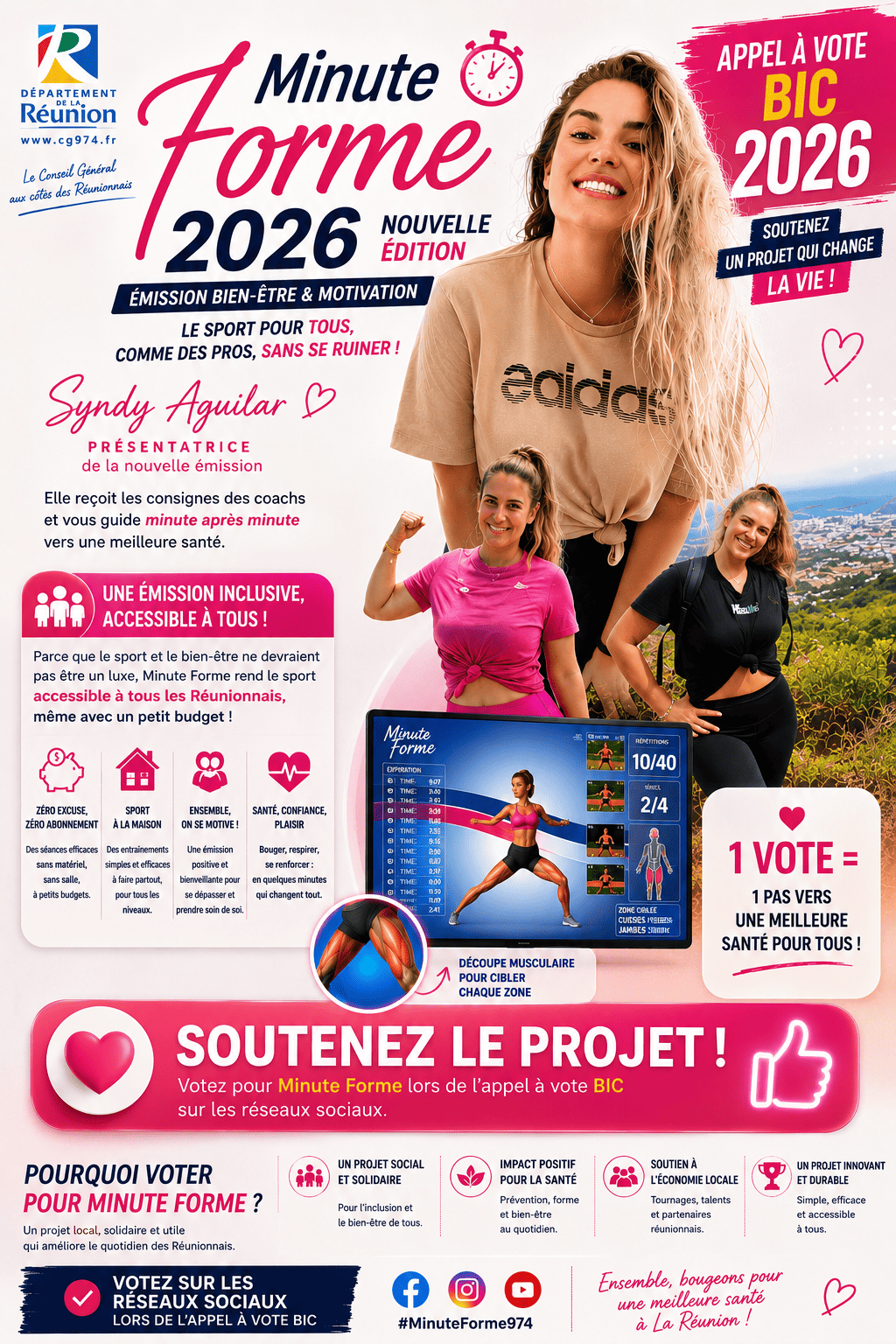 Image d'illustration pour : Minute Forme 2026  La forme accessible à tous !