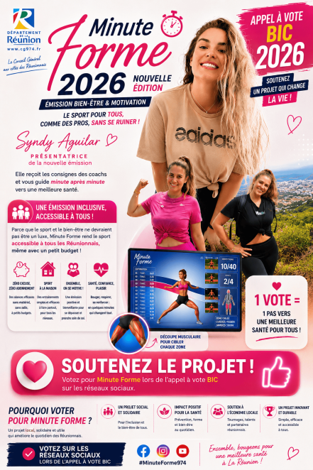 Image d'illustration pour : Minute Forme 2026  La forme accessible à tous !