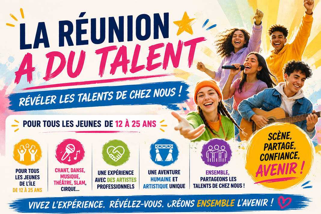 Image d'illustration pour : La Réunion a du Talent !