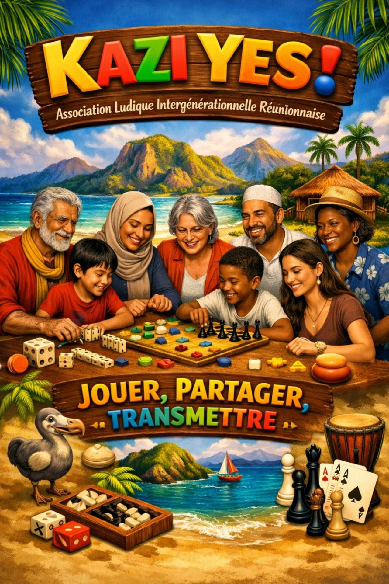 Image d'illustration pour : kazi yes des jeux de societes ancienne moderne culturelle pour tous